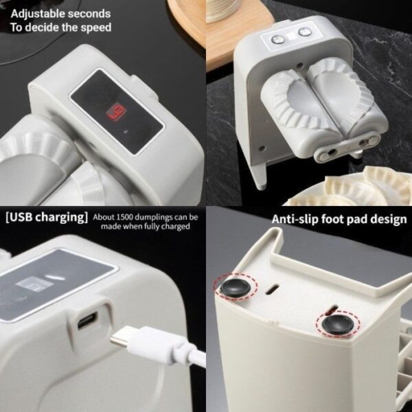 Electric Dumpling Artifact Automatic Easy Dumpling Maker Machine Kitchen Household - Image 4