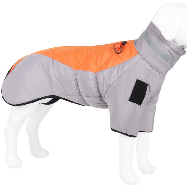 New Pet Dog Clothes Thickened With Reflective Warmth Pet Supplies - Image 4