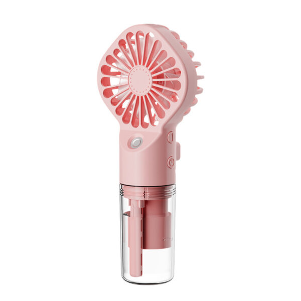 Strong Power Spray Humidification Small Mist Fan Humidification Usb Charging Portable Fan Icy And Refreshing Fan Water Supplement - Image 2