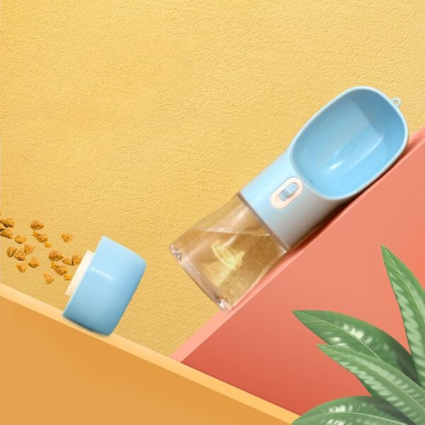 Pet Dog Water Bottle Feeder Bowl Portable Water Food Bottle Pets Outdoor Travel Drinking Dog Bowls Water Bowl For Dogs - Image 3