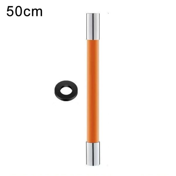 Faucet Extension Extender Bathroom 360 Rotation Adjust Free Bending Faucet Splash-proof Universal Extension Tube For Wash Basin - Image 3